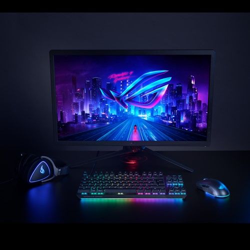 Миша ASUS ROG Pugio II RGB USB/WL/BT Black