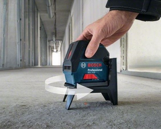 Нівелір лазерний Bosch GCL 2-15 + RM1 + BM3 clip + кейс, ± 0.3 мм на 30м, до 15 м, 0.5 кг