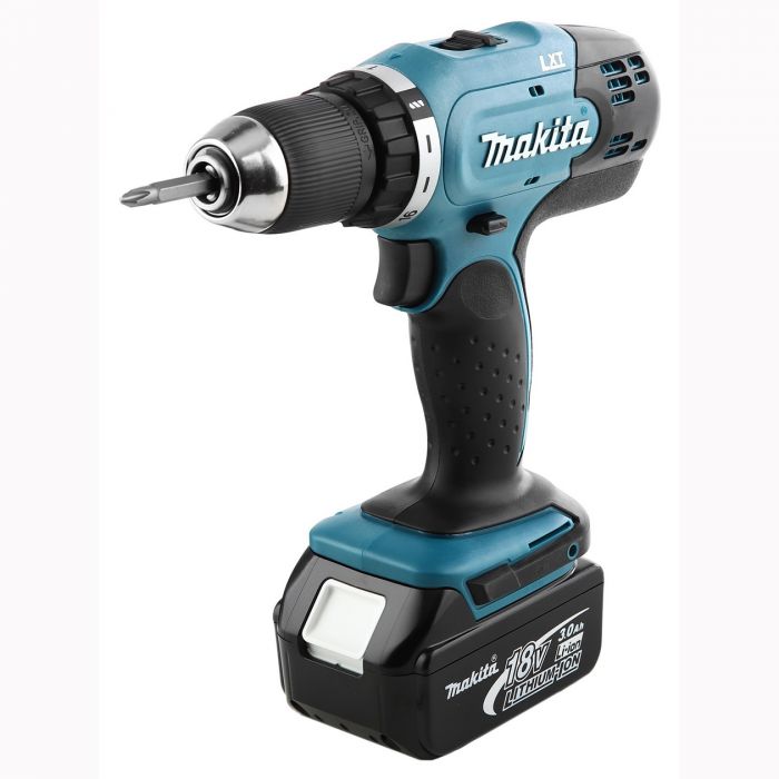 Шуруповерт-дриль акумуляторний Makita DDF453SFX7, 18В, 3.0Ач х 1, LXT 18