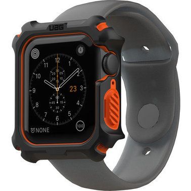 Чохол UAG для Apple Watch 44 Case, Black/Orange