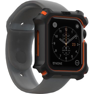 Чохол UAG для Apple Watch 44 Case, Black/Orange