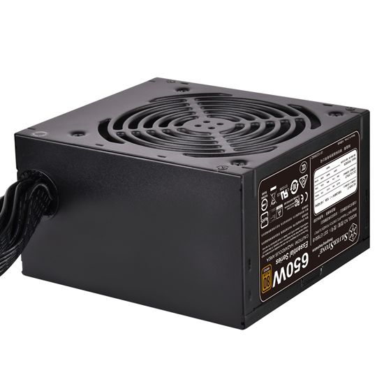 Блок живлення SilverStone STRIDER ET650-B V1.4(650W), 80+Bronze, aPFC, 12см,24+8,6xSATA,4xPCIe,1xFDD,+3