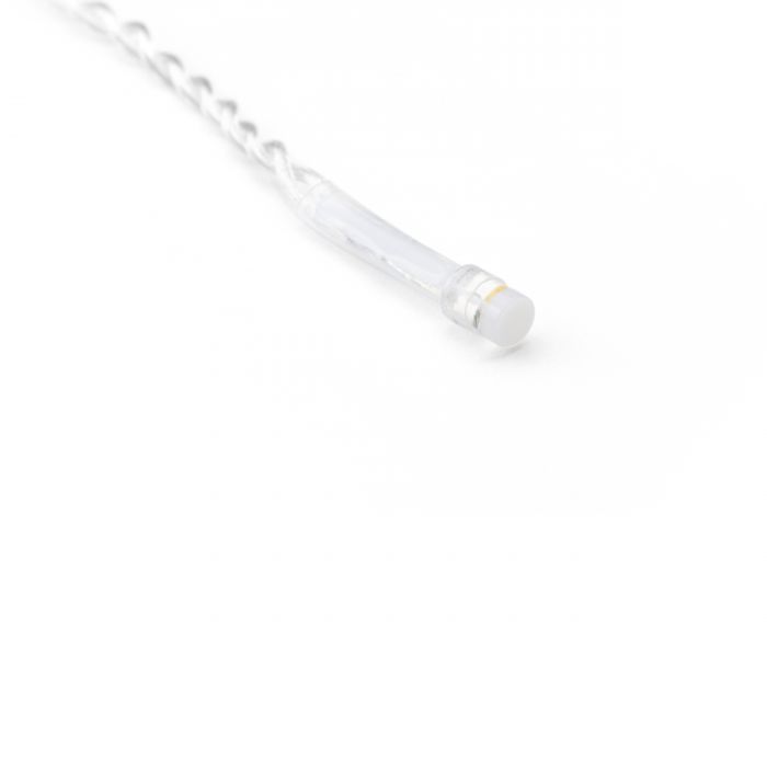 Smart LED Гірлянда Twinkly Icicle RGBW 190, Gen II, IP44, довжина 5м, кабель прозорий