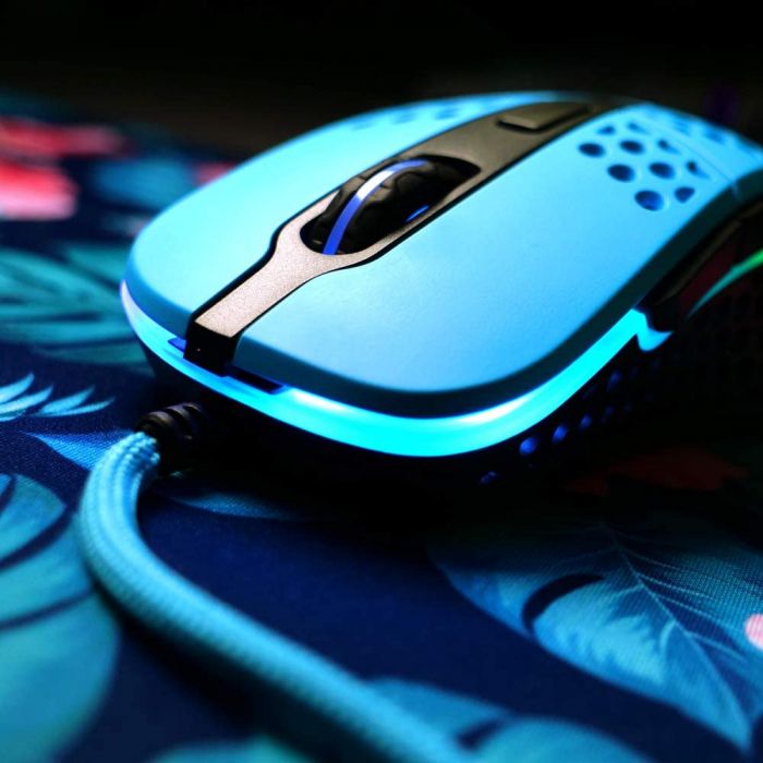 Миша Xtrfy M4 RGB USB Miami Blue