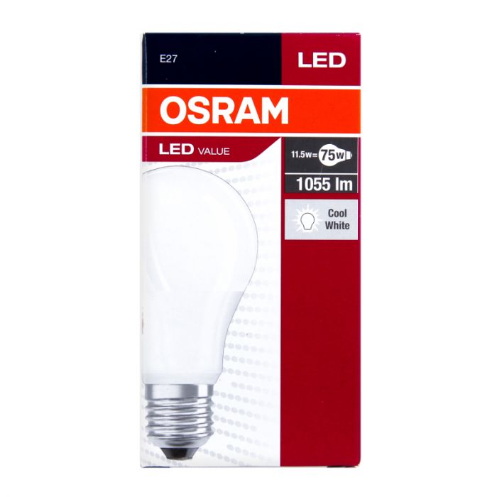 Лампа світлодіодна OSRAM LED A75 10,5W 1055Lm 4000К E27