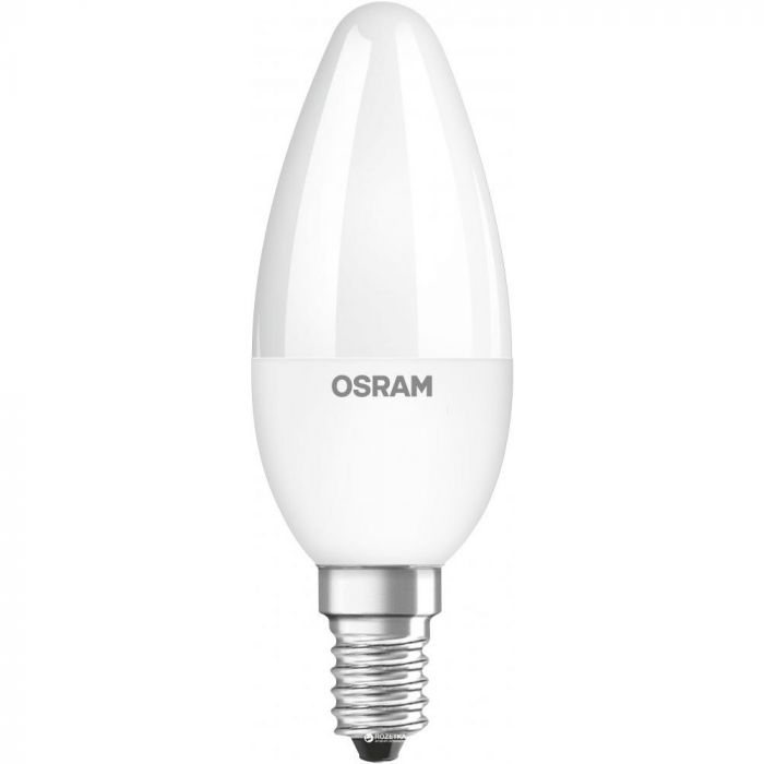 Лампа світлодіодна OSRAM LED B60 свечка 7W 806Lm 2700K E14