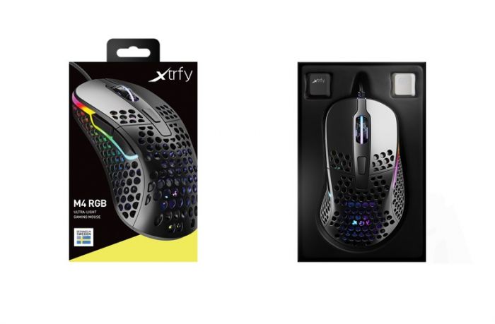 Миша Xtrfy M4 RGB USB Black