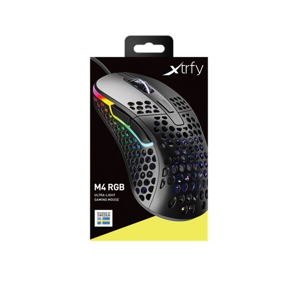 Миша Xtrfy M4 RGB USB Black