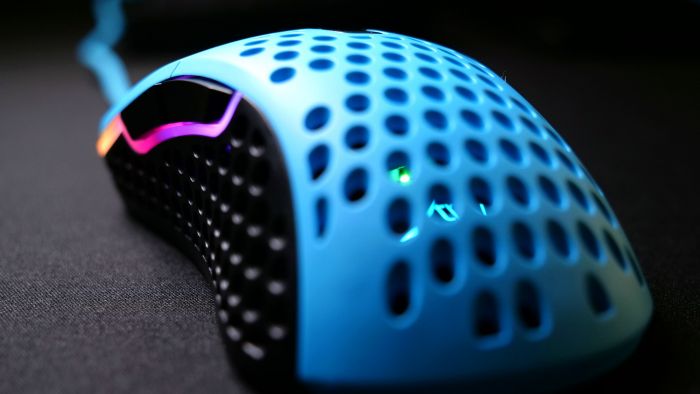 Миша Xtrfy M4 RGB USB Miami Blue