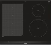 Варильна поверхня склокерамічна Siemens EX675LEC1E -індукція/60см/3 зони нагріву/слайдер/чорний