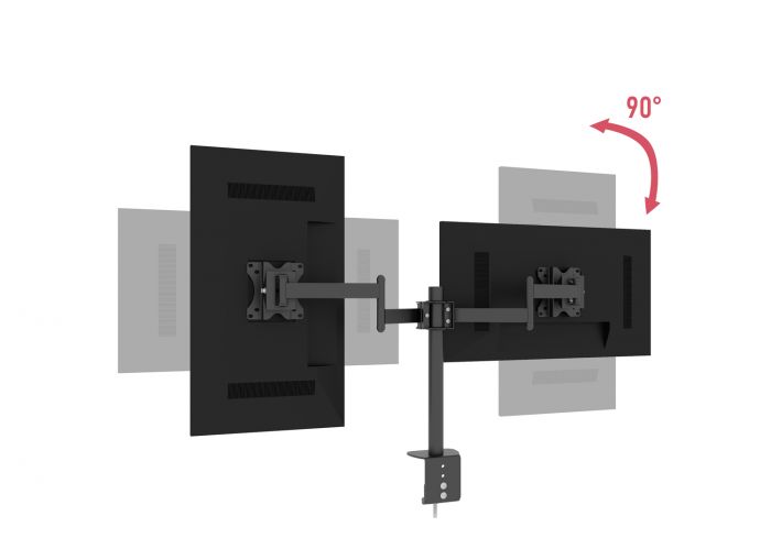 Настільний кронштейн KSL DM32T для двох моніторів