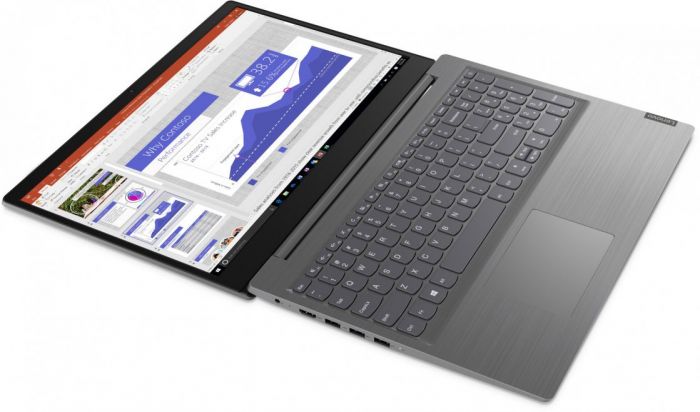 Ноутбук Lenovo V15 15.6FHD AG/Intel i5-1035G1/8/1000+128F/int/DOS/Grey