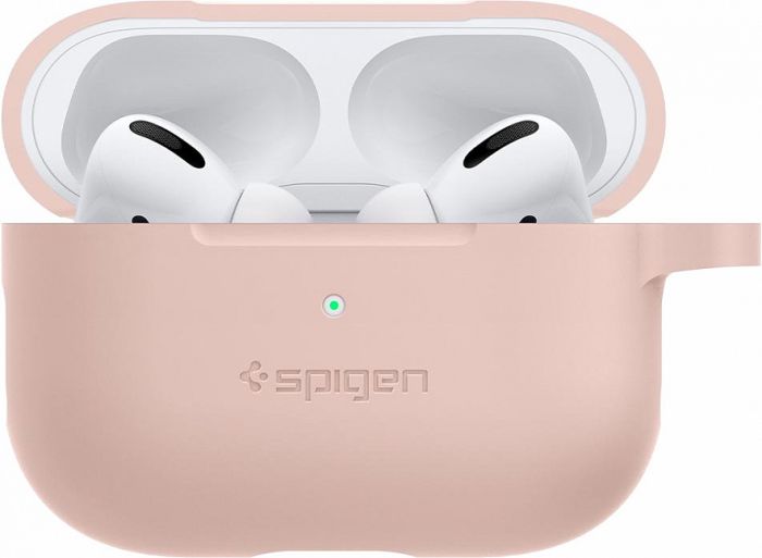 Чохол Spigen для Airpods Pro Silicone Fit, Pink