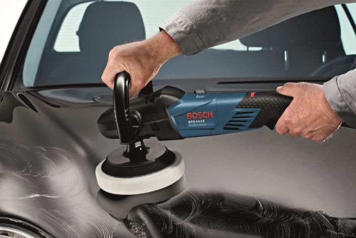 Полірувальна машина Bosch GPO 14 CE, 1400Вт, коло 180мм, 2.5 кг