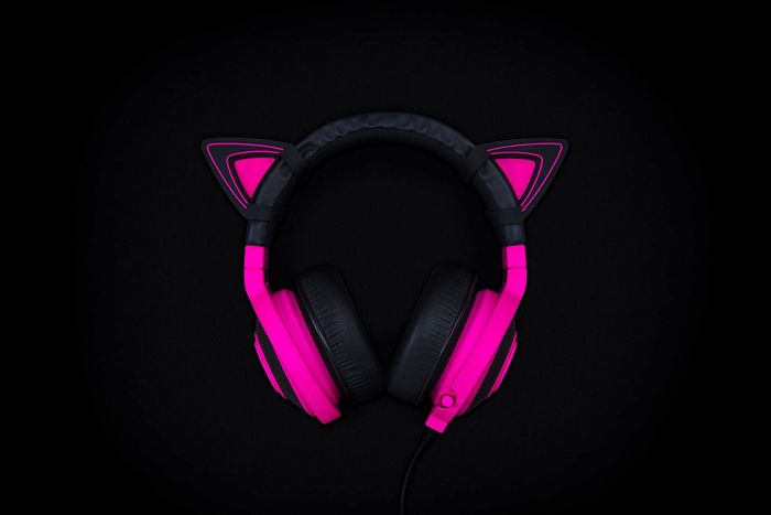 Насадки для навушників Razer Kitty Ears for Kraken (Neon Purple)