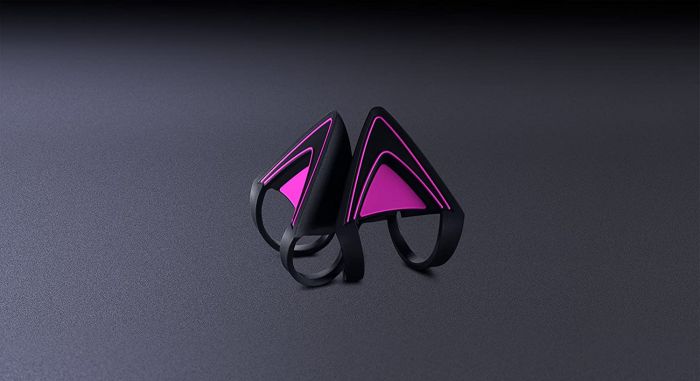 Насадки для навушників Razer Kitty Ears for Kraken (Neon Purple)