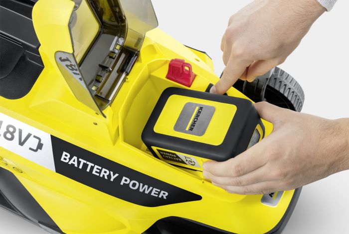 Газонокосарка Karcher LMO 18-33 Battery акум-я, 18В, 33см, 35 / 65мм, мульчування, solo (без АКБ і ЗУ)