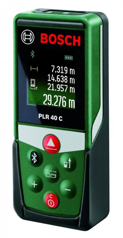 Далекомір лазерний Bosch PLR 40 C, ± 2.0 мм, 0.05 – 40 м
