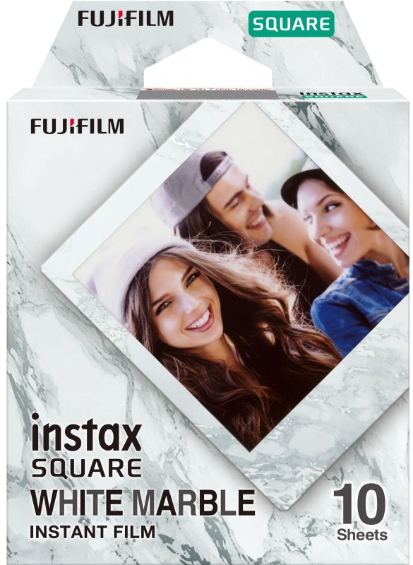 Фотопапір Fujifilm INSTAX SQUARE  WHITE MARBLE (86х72мм 10шт)