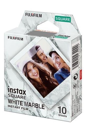 Фотопапір Fujifilm INSTAX SQUARE  WHITE MARBLE (86х72мм 10шт)