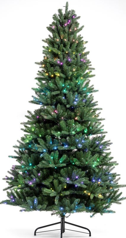 Smart LED Гірлянда Twinkly tree Strings RGB 400, Gen II, налаштована на 1,8м ялинці, кабель зелений