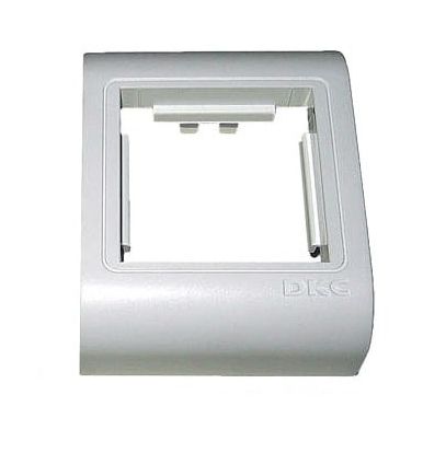 Рамка-Супорт DKC під 2 модуля "BRAVA" PDA-BN 80, біла RAL9016