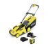 Газонокосарка Karcher LMO 36-40 Battery Set, 36В,, 5Ач (до 550м2), 40см, 20-70см, мульч-е