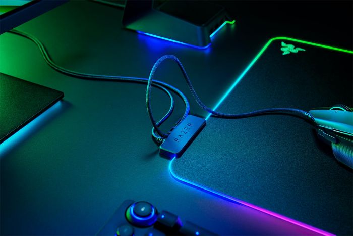 Ігрова поверхня Razer Firefly V2 RGB M Black (355х255х3мм)