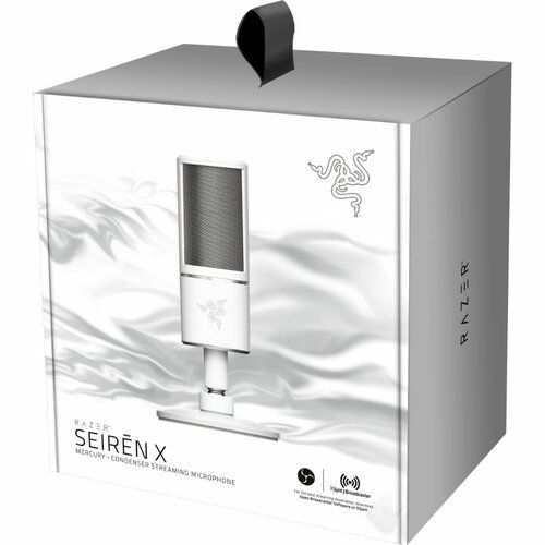 Мікрофон Razer Seiren X Mercury USB White