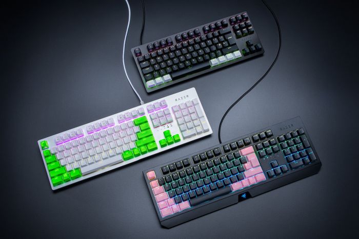 Набір кейкапів для клавіатури Razer PBT Keycap Upgrade Set - Mercury 120шт White