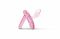 Пустушка ортодонтична Nuvita Orthosoft Light 0м+ рожева NV7051Pink