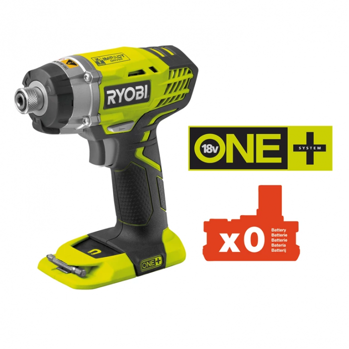 Ryobi Гвинтоверт ударний ONE+ RiD1801M 18В (без АКБ і ЗП)