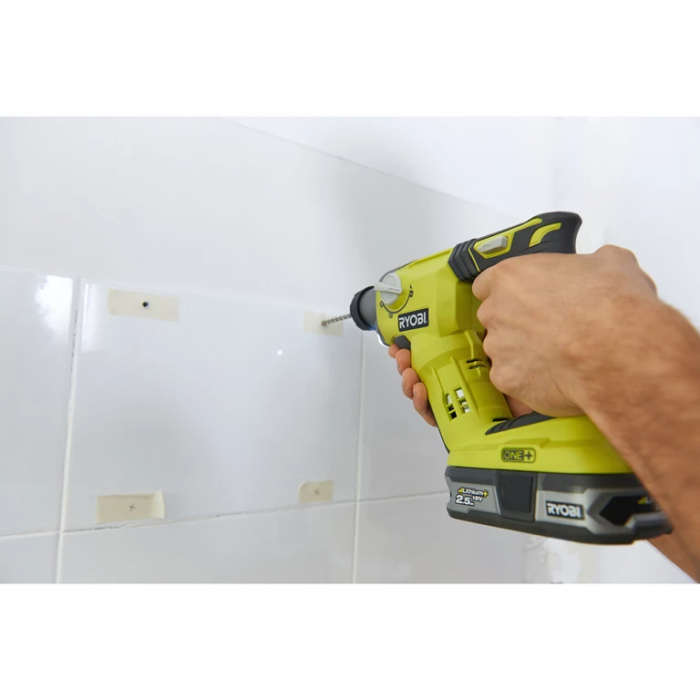 Ryobi Перфоратор ONE+ R18SDS-0 SDS+ 18В, 16мм, 1.3Дж, 4 режими работи, 1,7кг (без АКБ і ЗП)