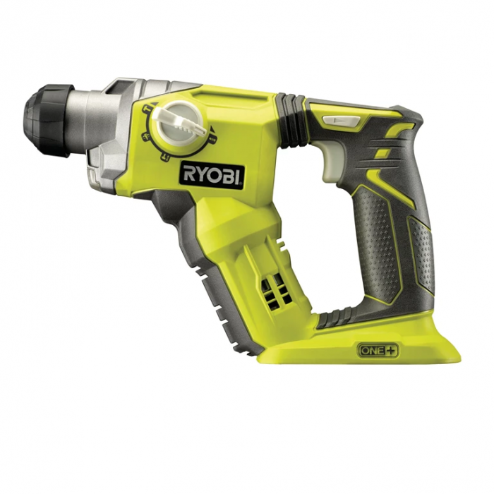 Ryobi Перфоратор ONE+ R18SDS-0 SDS+ 18В, 16мм, 1.3Дж, 4 режими работи, 1,7кг (без АКБ і ЗП)