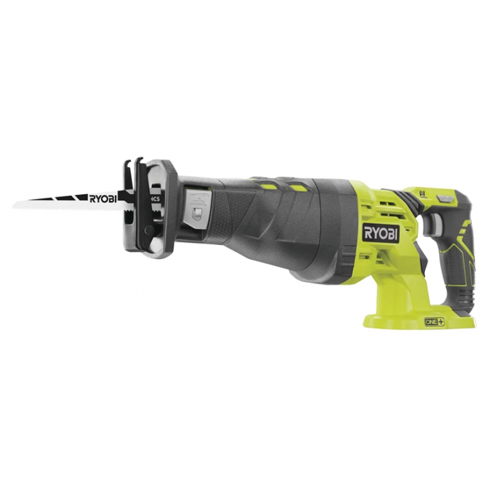 Ryobi Пила шабельна ONE+ R18RS-0 18В хід 28мм, дерево 200мм, 2900 об/хв (без АКБ і ЗП)