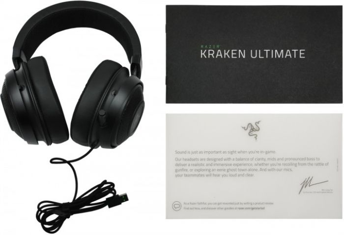 Гарнітура Razer Kraken Ultimate USB RGB Black