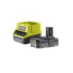 Ryobi Акумулятор і зарядний пристрій ONE+ RC18120-120, 2 Агод, 18В Ryobi Акумулятор і зарядний пристрій ONE+ RC18120-120, 2 Агод, 18В