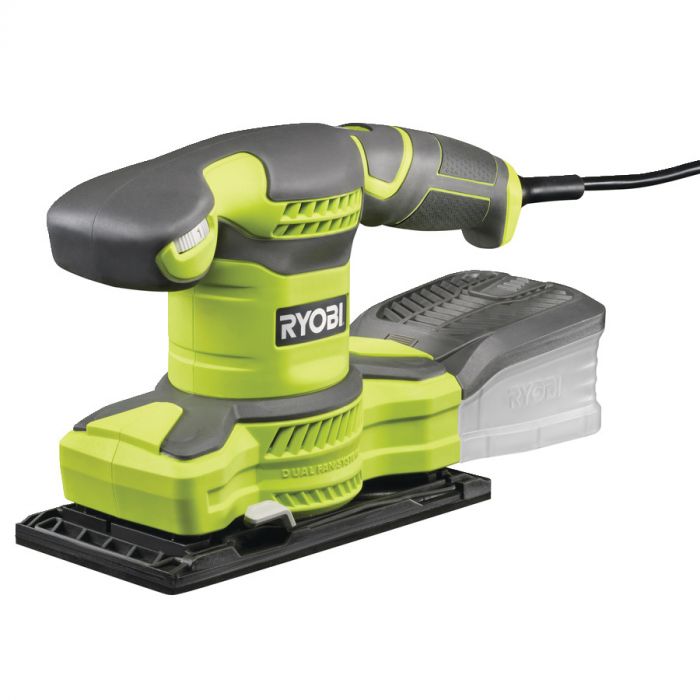 Ryobi Шліфмашина вібраційна RSS280-SA30 280Вт 1/3', 30 шліф. листів