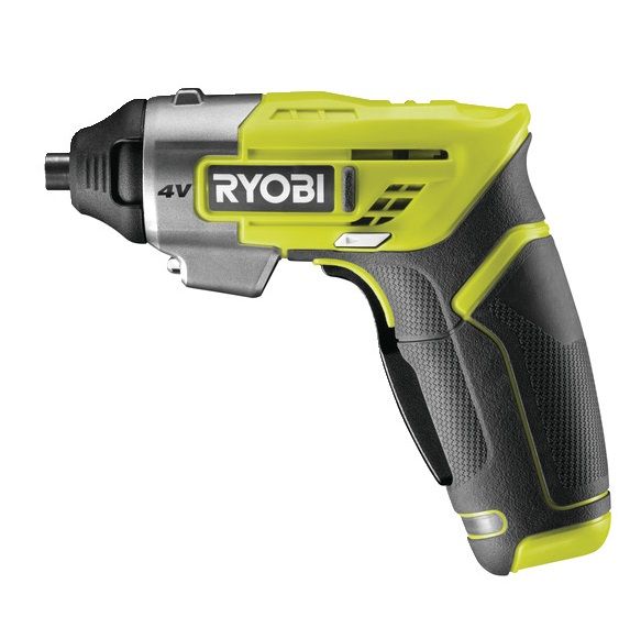 Ryobi Шурупокрут ERGO-A2, 4В, 1.5 Аг, 5Нм, набір біт+2насадки