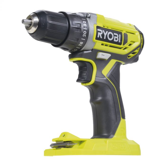 Ryobi Шуруповерт-дриль ONE+ R18DD2-0, 18В, 40 Нм, 2-шв. (без АКБ та ЗП)