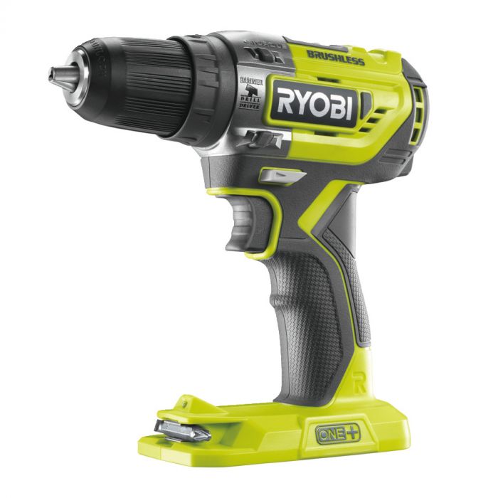 Ryobi Шуруповерт-дриль ONE+ R18PD5-0 18В ударний, безщітковий, 2-шв, 50Нм, (без АКБ і ЗП)