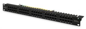 Патч-панель DIGITUS 19" 1U, 50 портів, Cat.3 UTP в зборі