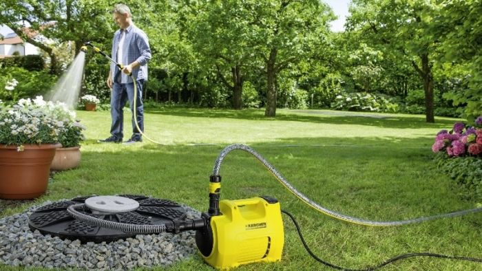 Насос садовий Karcher BP 2 Garden, 700 Вт, 3 куб/година, висота подачі 35м, висота всмоктування 8 м