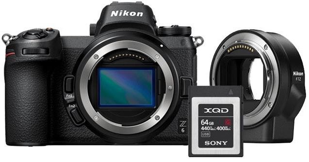 Цифр. Фотокамера Nikon Z 6 + FTZ Adapter +64Gb XQD Kit