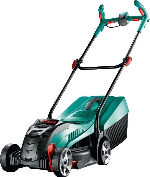 Газонокосарка Bosch ROTAK 32 Li-Ion акумуляторна, 18В, 20-60mm, захват 32 cm