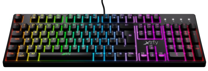 Клавіатура Xtrfy K4 RGB Kailh Red RU