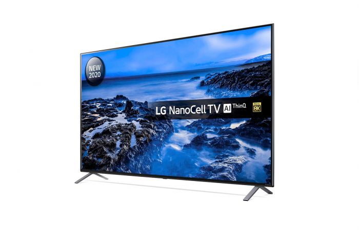 Телевiзор 75" NanoCell 8K LG 75NANO996NA Smart, WebOS, Black