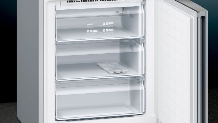 Холодильник Siemens KG46NUI30N з нижньою мороз. кам. - 186x70x67/380 л/No-Frost/А++/нерж. сталь