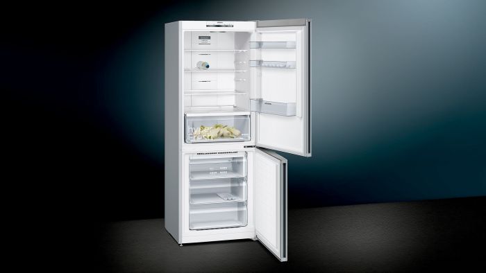 Холодильник Siemens KG46NUI30N з нижньою мороз. кам. - 186x70x67/380 л/No-Frost/А++/нерж. сталь