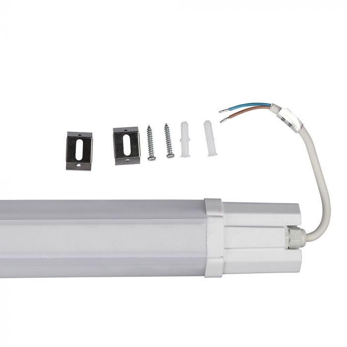 Світильник вологопилозахищений LED V-TAC, 36W, SKU-6470, S-series, 1200mm, 230V, 6400К